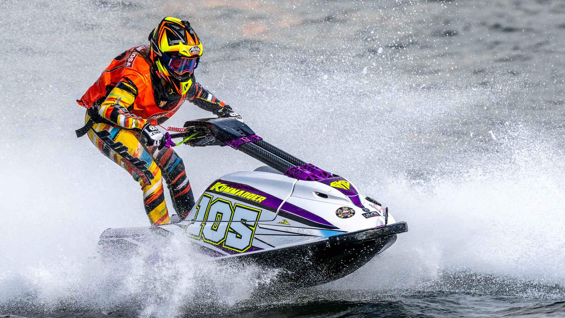 Aquabike i aksjon under NM-veka i Stavanger. Foto: Kjetil Dalseth