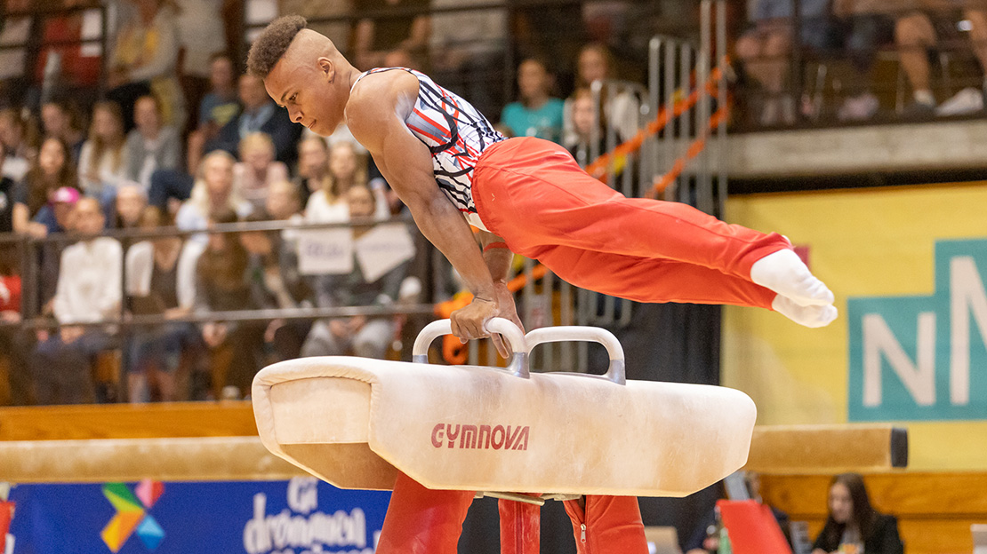 Sofus Heggemsnes i aksjon under NM-veka 2019. Foto: Kjetil Dalseth